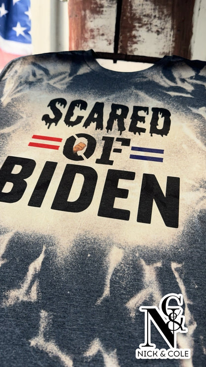 "SCARED OF BIDEN"